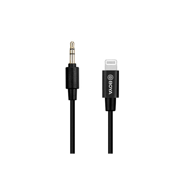 BOYA BY-K1 TRS to Lightning Audio Adapter 변환아답터