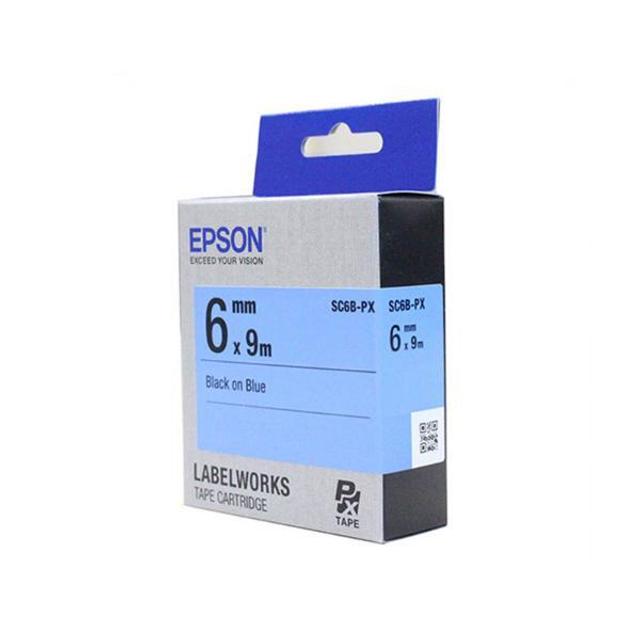 엡손 테이프카트리지 SC6B(6mmBlue BlacK)