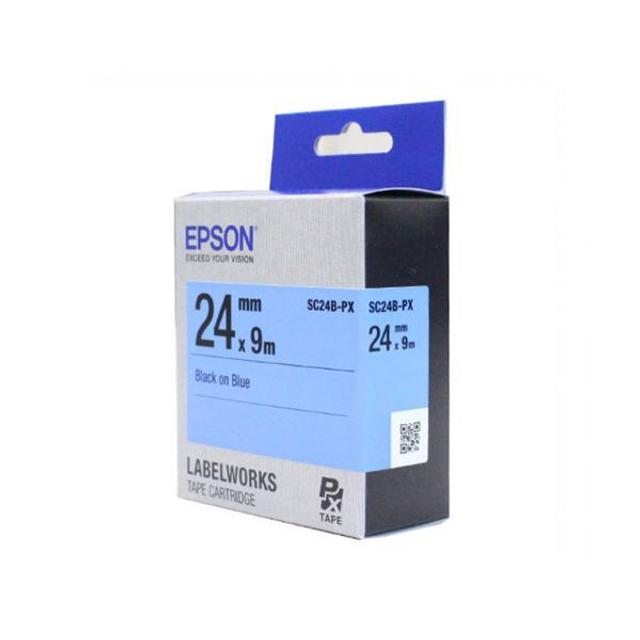 엡손 테이프카트리지 SC24B(24mmBlue BlacK)