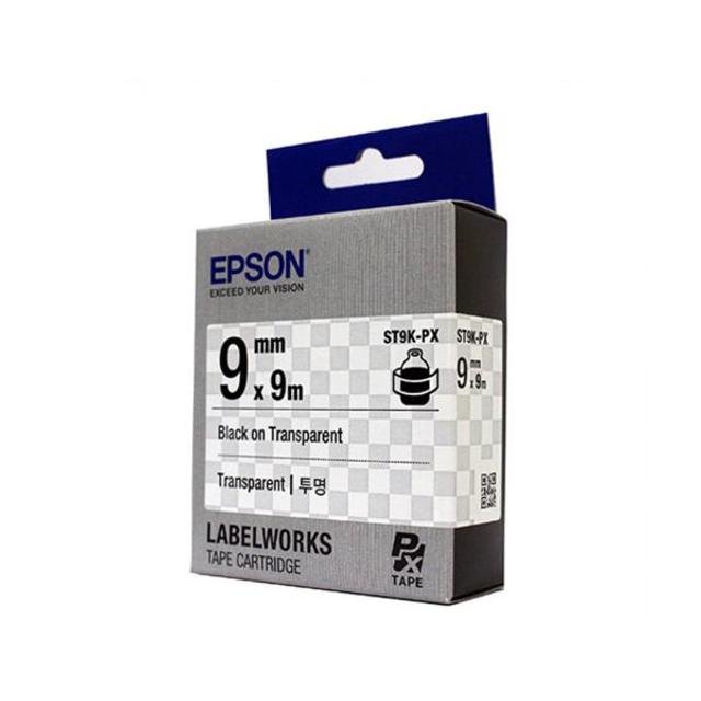 엡손 테이프카트리지 ST9K(9mm Clear Black)