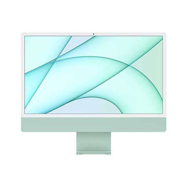아이맥 24 M1, 8코어 CPU, 7코어 GPU, 8GB RAM, 256GB SSD - 그린 [MJV83KH/A]