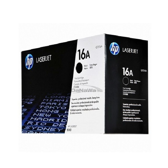HP Q7516A (16A) 토너 검정