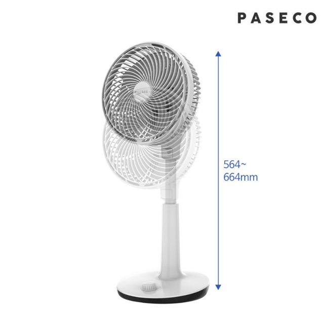써큘레이터 PCF-A9090W (화이트)  [9/ 7엽날개 / 상하좌우 회전(90도) / 키높이조절]