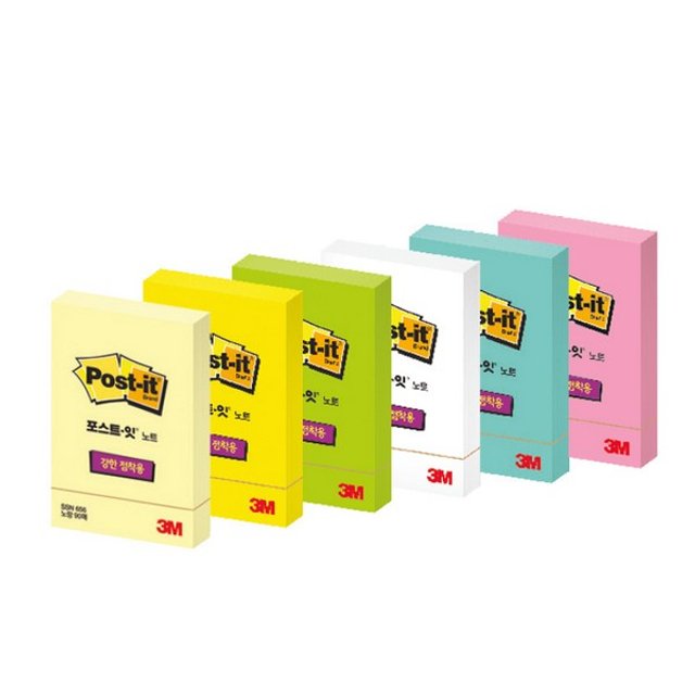 3M 슈퍼스티키 656새싹그린(51x76mm 90매)