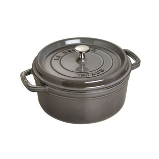 [해외직구] [Staub] 스타우브 원형 꼬꼬떼 냄비 18cm, 그레이
