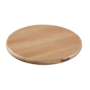 [해외직구] [Staub] 스타우브 원형 나무자석 냄비받침 - 스몰 (16.5cm)