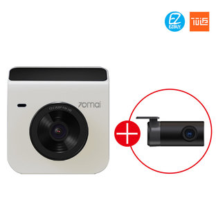 [해외직구] 샤오미 70마일 스마트 블랙박스 A400 글로벌버전 화이트 + 후방카메라 RC09