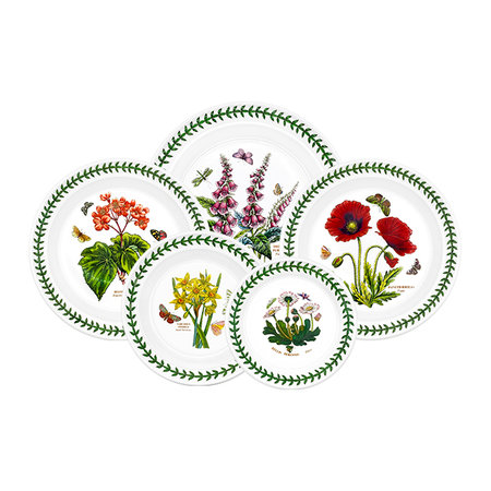 보타닉가든 원형접시5종세트