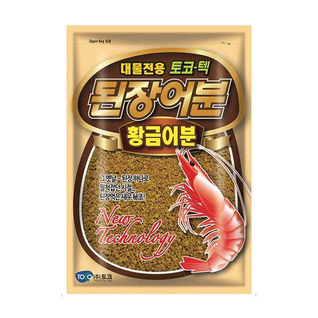 토코 된장어분 떡밥 어분 집어제 붕어 민물낚시