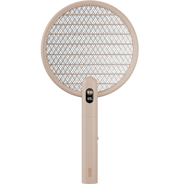 소싱 충전식 전기모기채 파리채 플러스