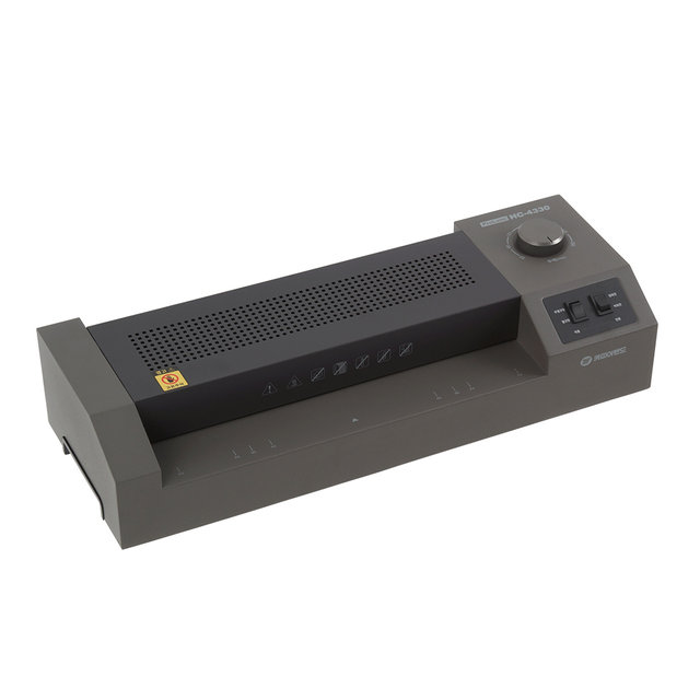 A3 코팅기 ProLami HC4330 다크그레이 4롤러 무열 역회전 무기포 쿨링팬 사무실/유치원/전문가