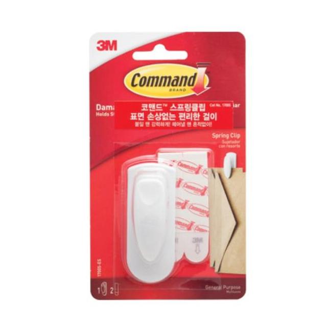 3M 코맨드탈부착식스프링클립(소 17005)