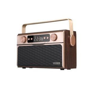 앱코 비토닉 레트로 블루투스 스피커[골드][BCX100][FM라디오지원]