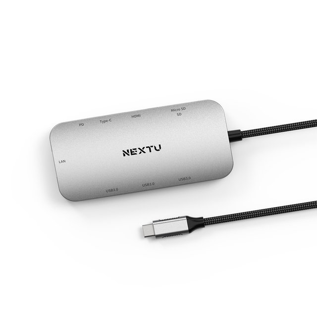 USB-C 9in1 올인원 멀티 어댑터[NEXT-2279TCH-PD]