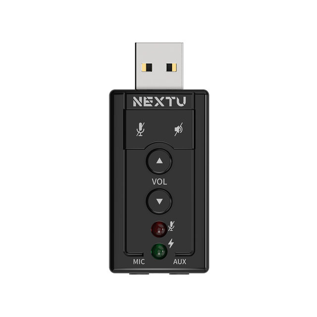 7.1ch USB 외장 사운드카드[NEXT-AV2306]