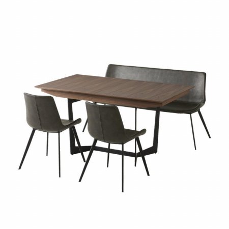  프란조 테이블1800 세트(의자2, 벤치1 포함)