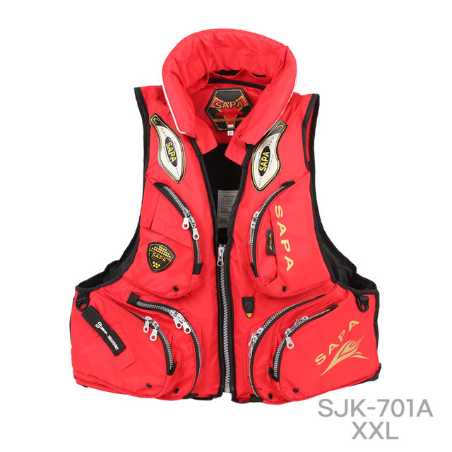 구명조끼 SJK-701A 레드/XXL