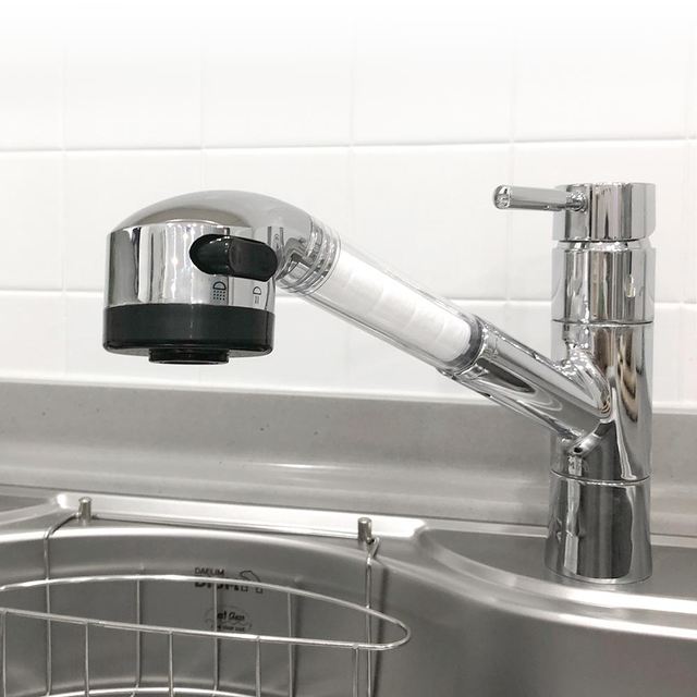 대림바스 디클린 샤워기+주방헤드(라운드)+리필필터+세면필터탭SET