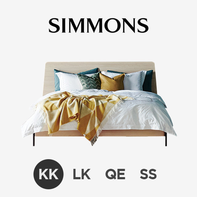 [시몬스] 카누스. 뷰티레스트 퓨전. 킹오브킹 침대