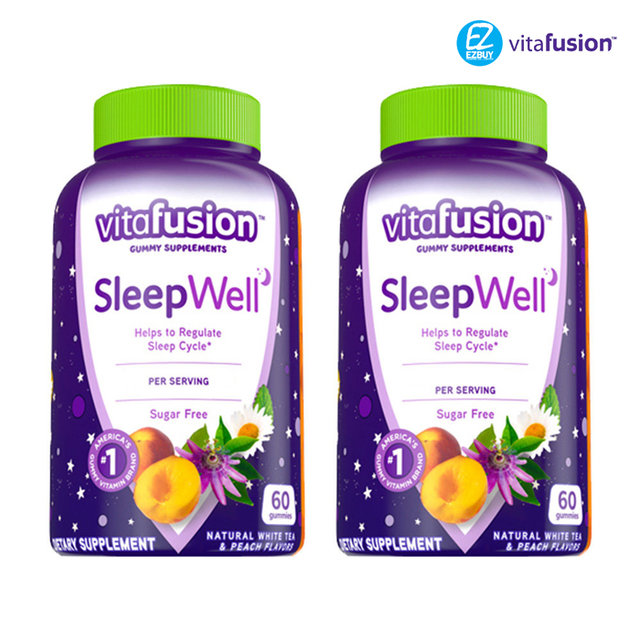 [해외직구] [1+1 원플러스원] Vitafusion Sleepwell 비타퓨전 슬립웰