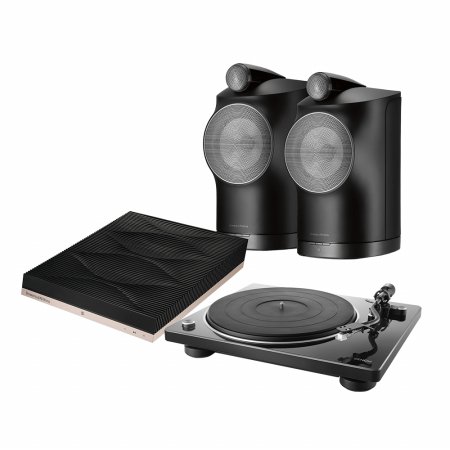 B&W Fomration Duo(Black) + Audio + Denon DP-400(BLACK) 하이파이 오디오