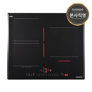 [쿠쿠본사직영] 3구 인덕션레인지 CIR-CL301FDG [ 코일 온도제어