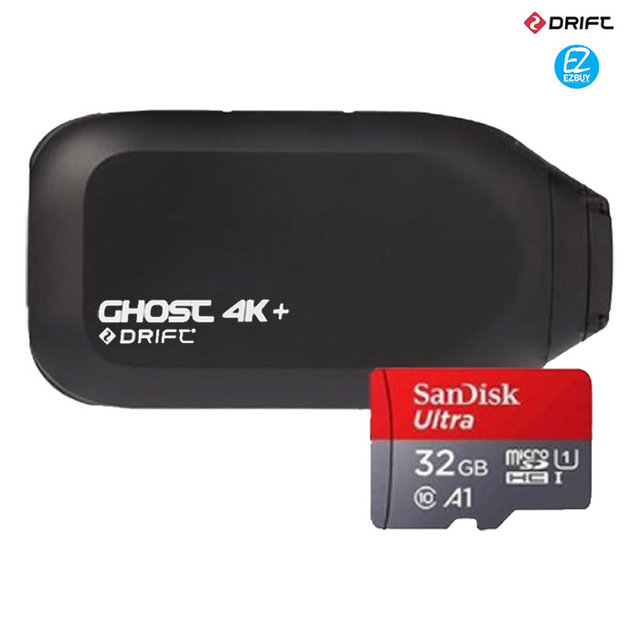 [해외직구] 드리프트 고스트 4K+ 바이크 자전거 액션캠 블랙박스
