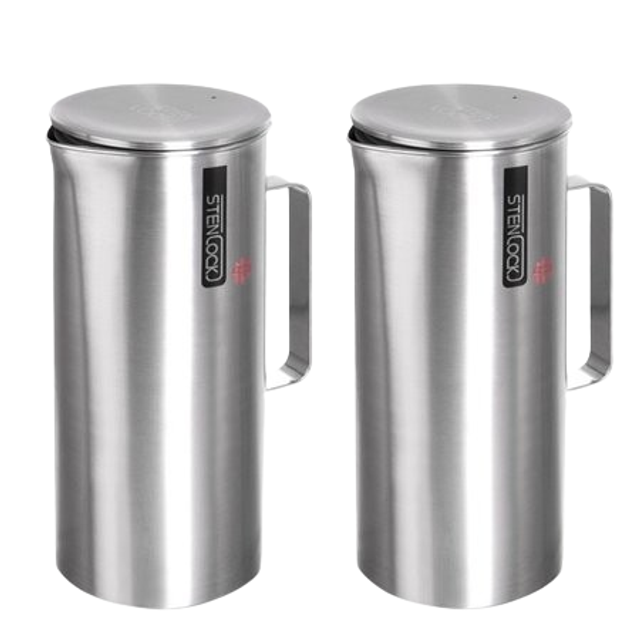냉장고 올스텐 물통 물병저그 1호 1500ML 2P 손잡이 1.5리터 카페 식탁
