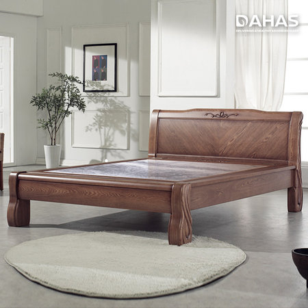 [비밀특가]장수돌침대 다하스 1304Q 샤인스톤 애쉬원목 퀸 돌침대