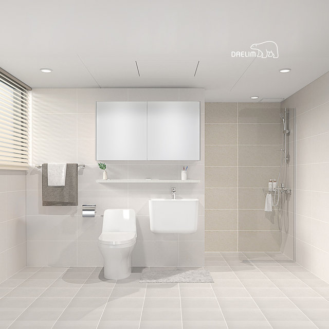 [웨딩페어 단독혜택]대림바스 멜로우 슬라이딩 거실욕실 리모델링