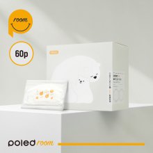폴레드 안심+ 허니콤 수유패드 60매 SAP 3mm 와이드형