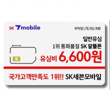[SK텔링크] 알뜰폰 유심 (신규가입/번호이동) (NFC기능없음)