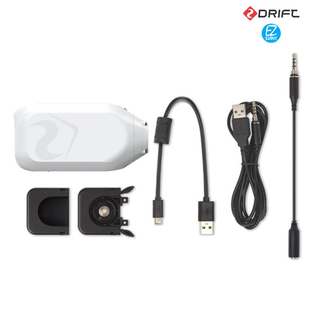 [해외직구] 드리프트 고스트 XL 바이크 자전거 액션캠 블랙박스 화이트 + 32GB SD카드 증정