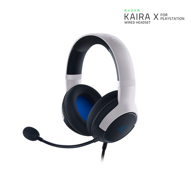 RAZER Kaira X for PS White 카이라 엑스 유선 멀티 콘솔헤드셋