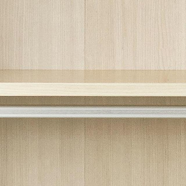 한샘 바이엘 거울옷장 100cm(높이216cm) 화이트 2단 행거형