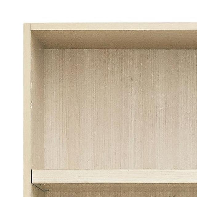 한샘 바이엘 글로시 거울옷장 90cm(높이216cm) 화이트 하이글로시 1단 내부서랍형