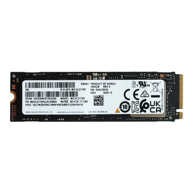 (벌크/병행) 삼성전자 PM9A1 M.2 NVMe SSD (256GB)