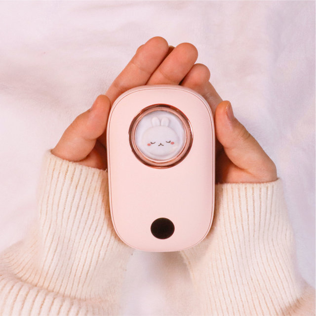 이엘 래빗 USB 충전식 휴대용 손난로 보조배터리 10000mAh