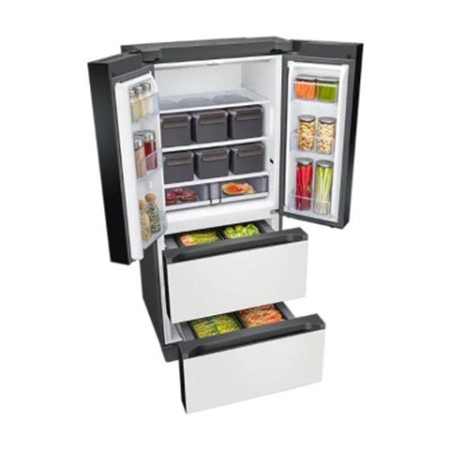 비스포크 4도어 김치냉장고 RQ48A9402AP (도어선택형).