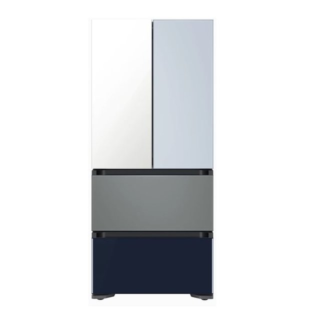 비스포크 4도어 김치냉장고 RQ48A9402AP (도어선택형).