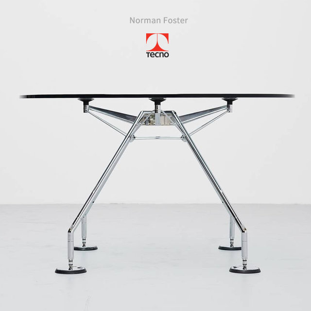 [Tecno] 테크노 노모스 테이블 1800x900 크롬 Nomos Table