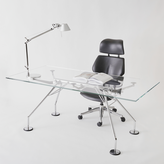 [Tecno] 테크노 노모스 테이블 1800x900 크롬 Nomos Table