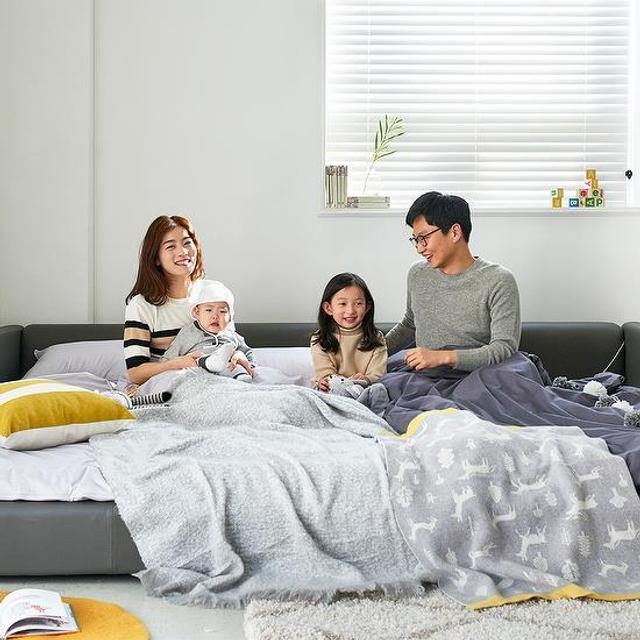스테디2 패밀리침대 Q+Q_양쪽가드(색상2종)+노뜨컴포트