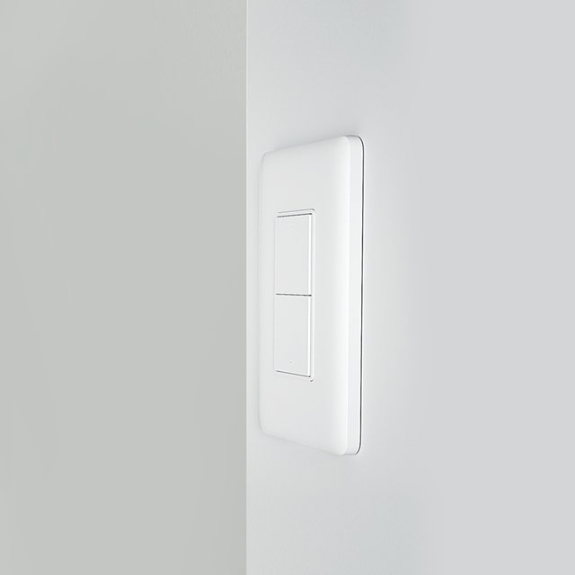 아카라 스마트 원격 제어 조명 스위치 2구 [iOS/안드로이드]