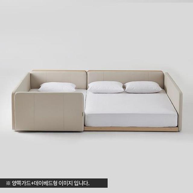 스테디2 기능 패밀리침대 Q+SS 데이베드 양면가드(노뜨)