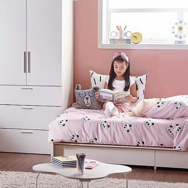샘베딩 베이직 침대 SS_하부서랍(색상2종)+노뜨컴포트
