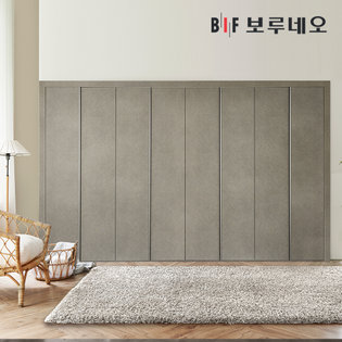 패브릭 여닫이 붙박이장 30cm