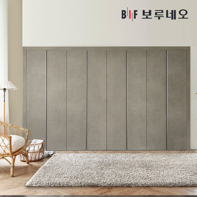 패브릭 여닫이 붙박이장 30cm