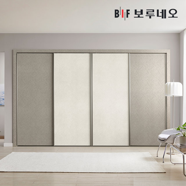 패브릭 슬라이딩 붙박이장 30cm