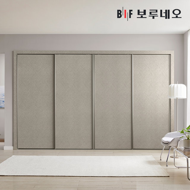 패브릭 슬라이딩 붙박이장 30cm